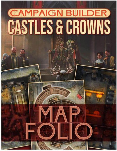 Kobold Press: Campaign Builder: Castles & Crowns - Map Folio