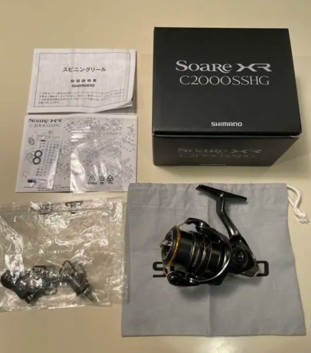 Shimano 21 SOARE XR C2000SSHG Spinning Reel From Japan New