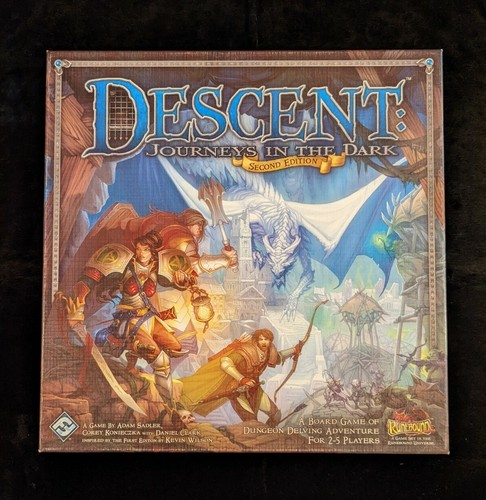 Early Copy Descent: Journeys In The Dark. 2nd Edition w/ Shadow Rune Quest Guide