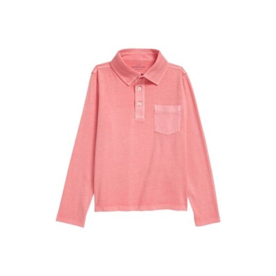 VINEYARD VINES Boys' Sun Washed Polo Shirt - Lobster Reef Size M - NWT