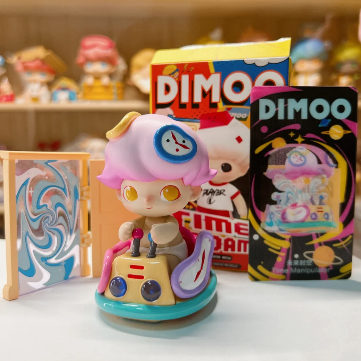 POPMART DIMOO Time roamingシリーズ　シークレット DIMOO Time Roaming Series secret Time Rider (1/72) – TOYSEZ