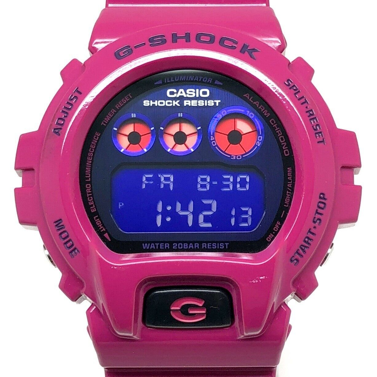 CASIO G-SHOCK DW-6900PL-4 JF Crazy Colors Purple Watch CASIO G-SHOCK DW-6900PL-4 JF Crazy Colors Purple Watch