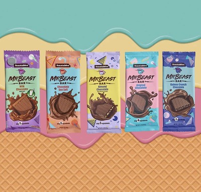 Mr Beast Bars Feastables Milk Chocolate Quinoa Crunch Almond Mr Beast Bars Feastables Milk Chocolate Quinoa Crunch Almond