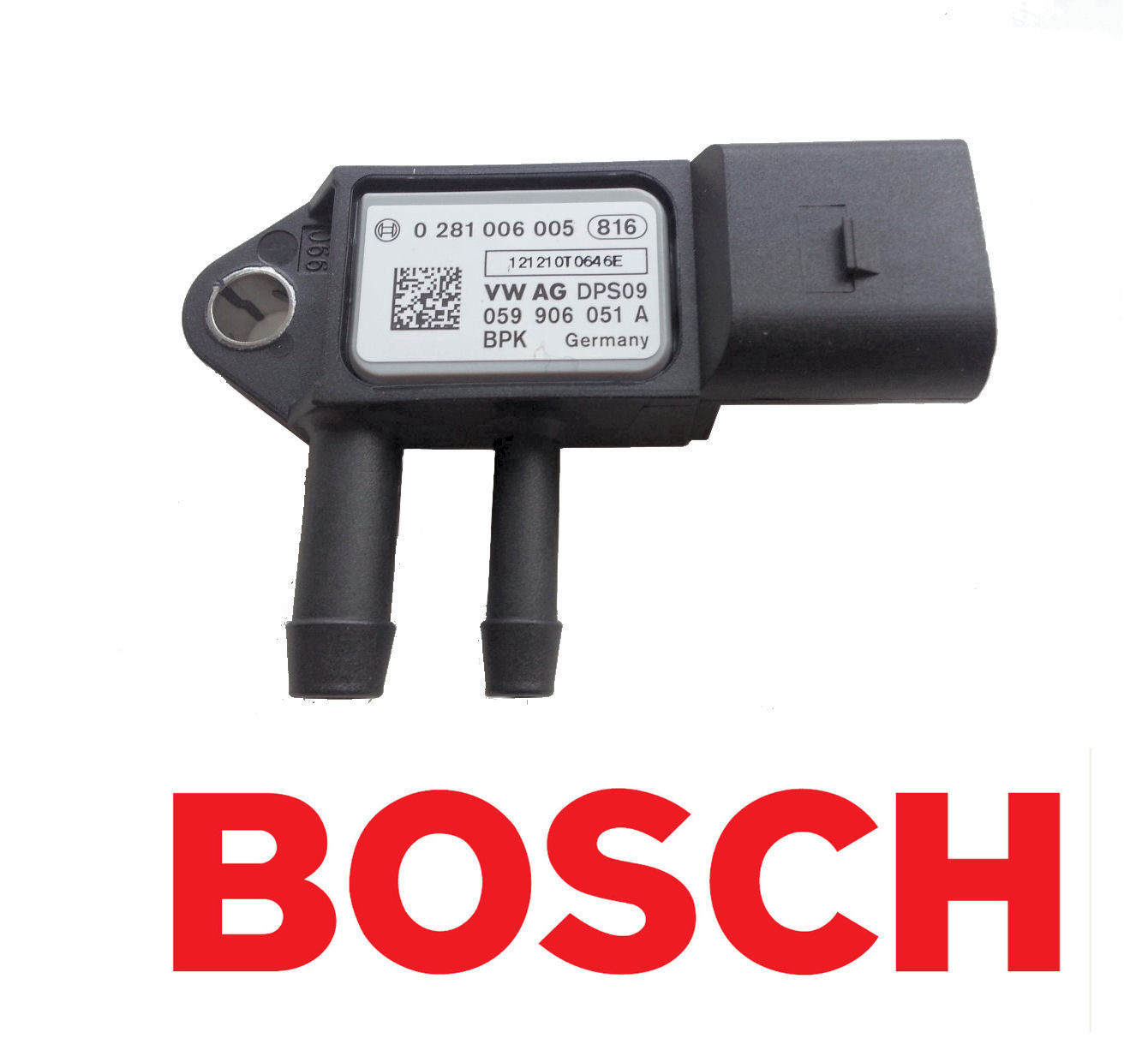OEM Exhaust Pressure /DPF Sensor for Audi A4, A5, A6, A7, A8, Q7, Q7