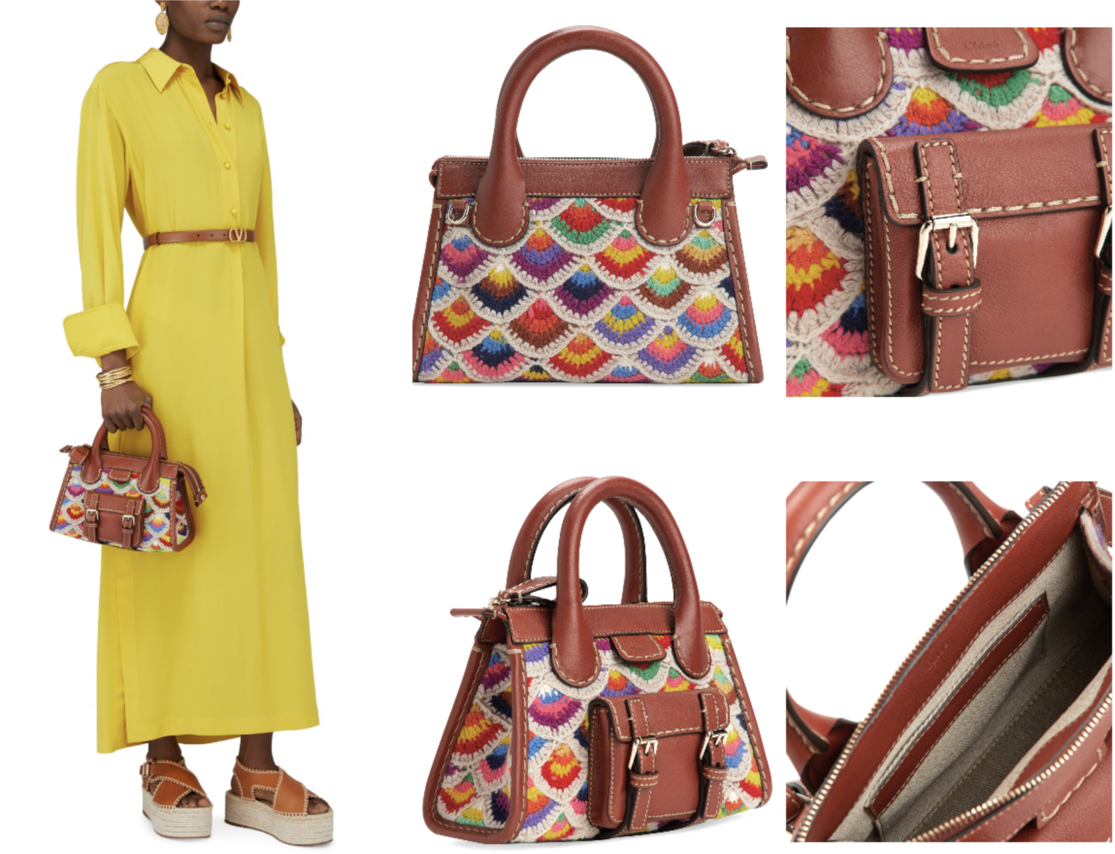 Chloé Joyce Small Frame Shoulder-Bag Leather Bag Shoulder Chloé Joyce Small Frame Shoulder-Bag Leather Bag Shoulder