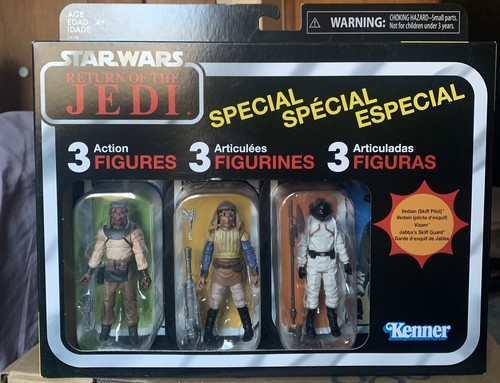 Star Wars Vintage Collection TATOOINE SKIFF GUARDS 3 Pack SPECIAL IN HAND