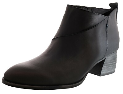 TOMS WOMEN'S LEILANI ANKLE BOOTIES COLOR: BLACK
