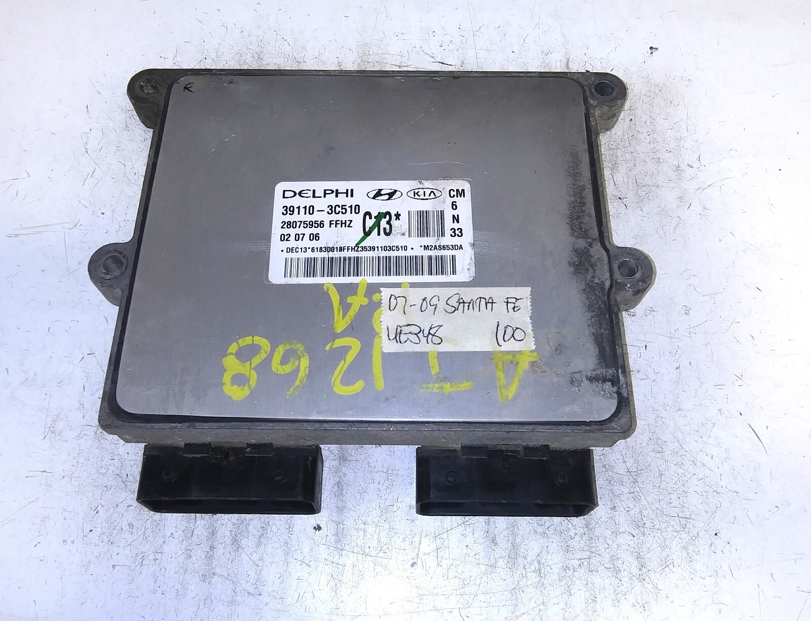 39110-3C510 Hyundai Santa Fe 2007-2009 ecm ecu computer | eBay 39110-3C510 Hyundai Santa Fe 2007-2009 ecm ecu computer | eBay