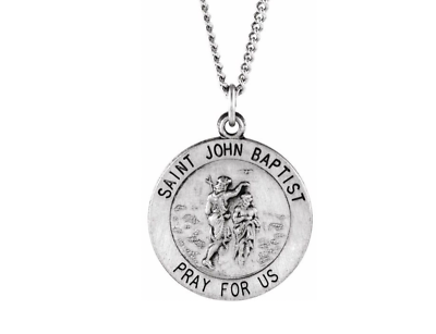 St john the baptist necklace clearance