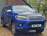 2017 Toyota Hilux 2.4 D-4D Invincible 4WD Euro 6 4dr (TSS, 3.5t) PICK UP Diesel 