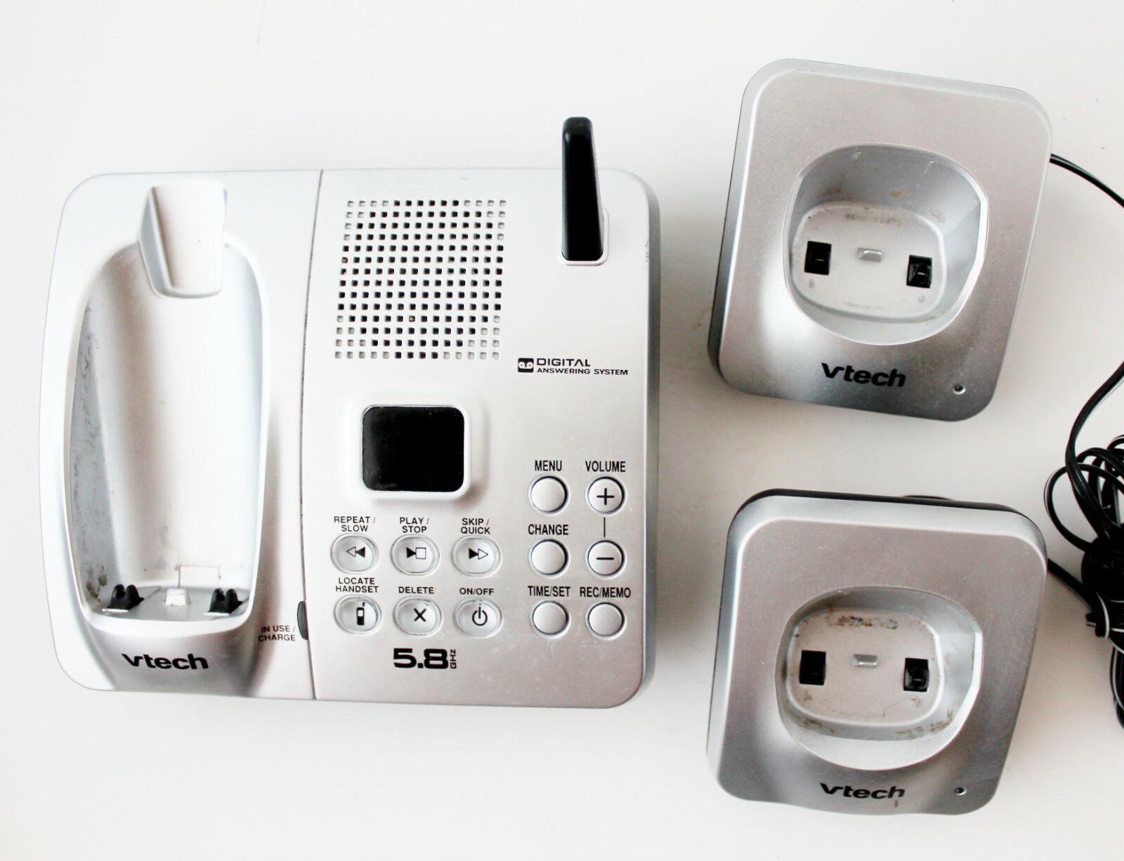 Vintage V-TECH Digital Cordless TELEPHONE Answering System 5.8GHz Tested`