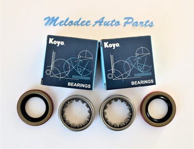 2 KOYO Japanese Rear Wheel Bearing W/Seal set for LINCOLN TOWN CAR & CONTINENTAL