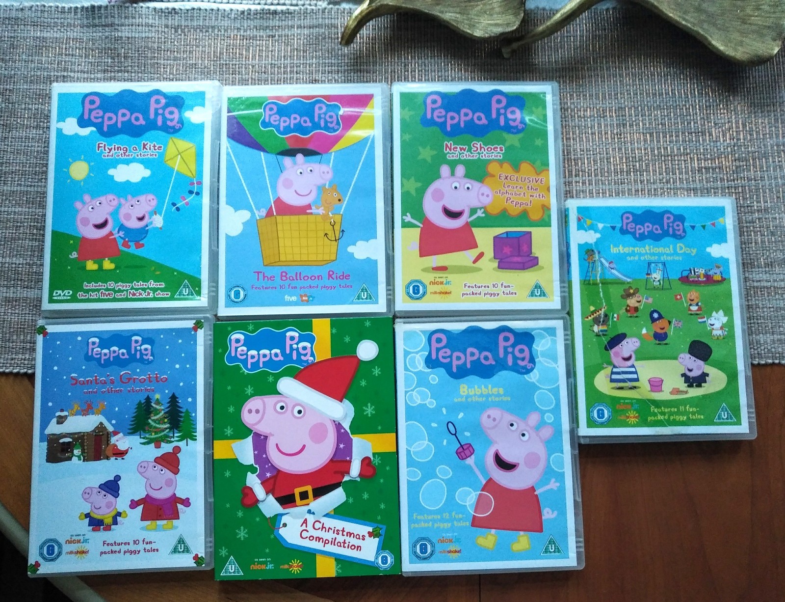 Peppa Pig DVDs x7 including rare ones great collection | eBay