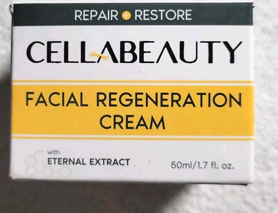Cellabeauty Facial Regeneration Cream New Made In USA 1.7 oz