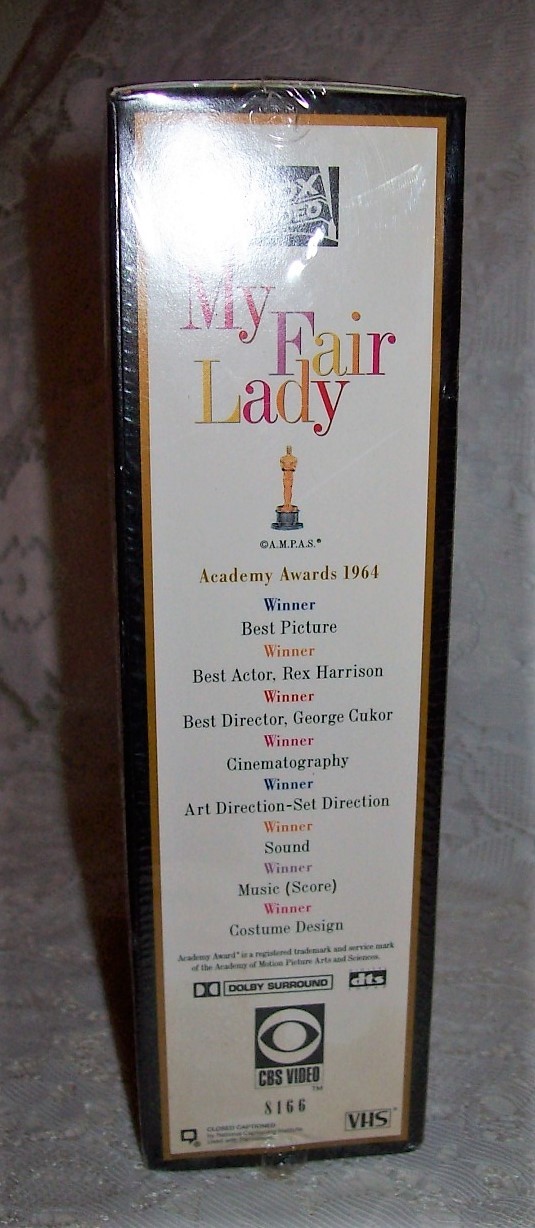 My Fair Lady NEW! (VHS, 1994 2-Tape Set, 30th Anniversary Edition) NEVER OPENED!