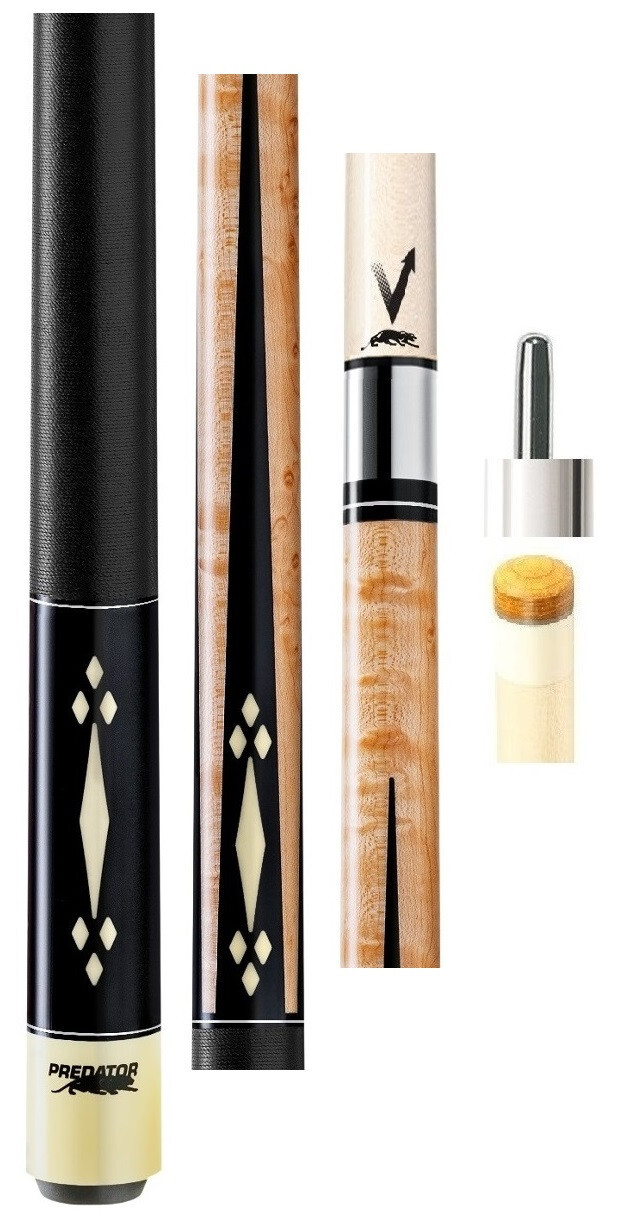 New Predator K Series Classics 2-2 Cue - Vantage 12.9mm