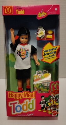 VTG McDonald's Happy Meal Todd Barbie Doll New 1993 Mattel  Collector s Item NIB