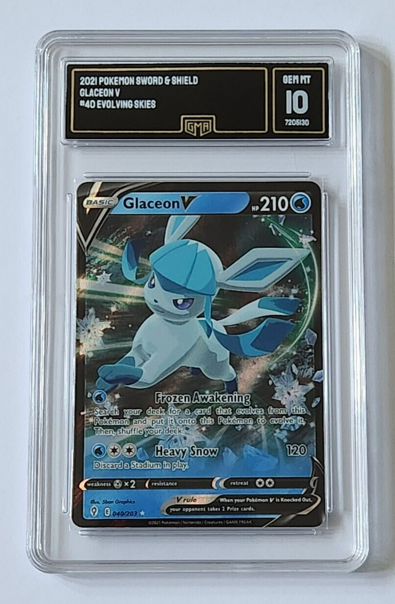 ポケモンカードゲーム Glaceon V PSA10 Pokemon PSA 10 S6a 077/069 SR Glaceon V Alternate Art