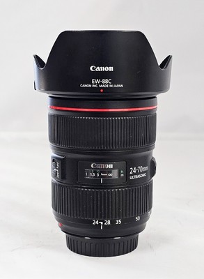 #Canon EF 24-70mm F/2.8L II  USM Lens (S/N 0620003558)
