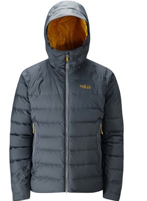 Pre-owned Rab Men's Valiance Jacket - Various Sizes And Colors In Steel/dijon