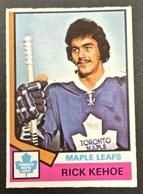 1974-75 O-Pee-Chee Hockey - #81 Rick Kehoe - Toronto Maple Leafs