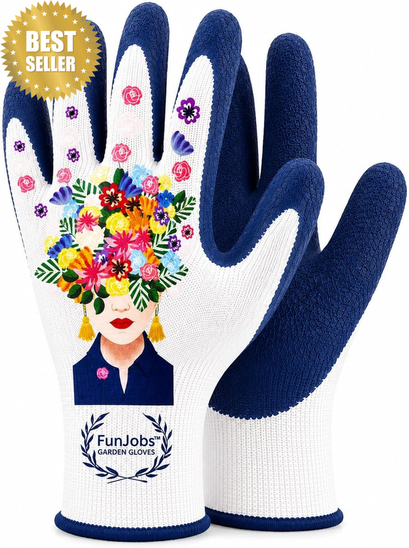 Gardening Gloves for Women and Ladies – Non‑Slip, Durable Work Gloves for Weedin