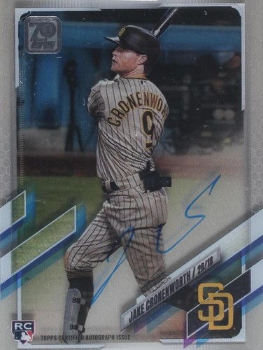2021 Topps Clearly Authentic Autographs - Jake Cronenworth #CAA-JCR