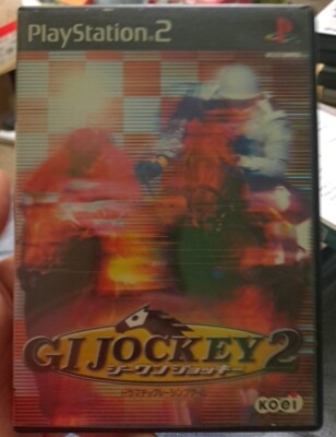 PS2 G One GI Jockey 2 Japan Import SLPM 63020 US Seller Horse Racing 