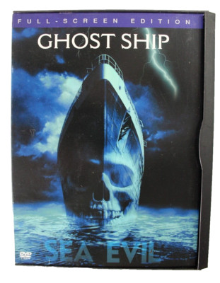 Ghost Ship Region 1 2002 DVD Special Features Full-Screen Edition Horror