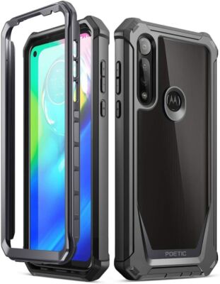 For Moto G Power Series Case Clear Back Shockproof Cover 360 Full Coverage
