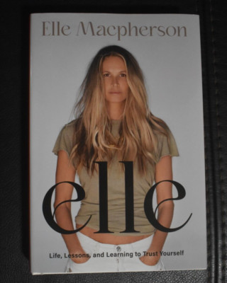 Elle Macpherson Super Model autographed hand signed hardcover book