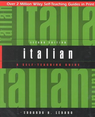Italian: A Self-Teaching Guide by Edoardo A. L?bano (English) Paperback Book
