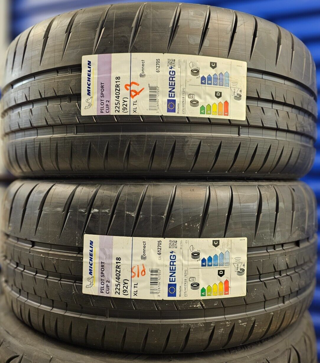 2X MICHELIN PILOT SPORT CUP 2 225/40 ZR18 XL 92Y CONNECT 225