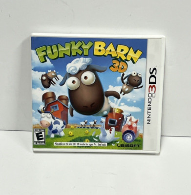 Funky Barn 3D Nintendo 3DS Game Manual Case - Tested and Working