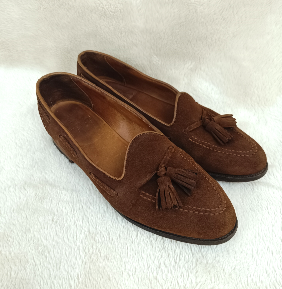 Ralph Lauren コインローファー　vintage ポロラルフローレン レザーソールローファー アメリカ製 RALPH