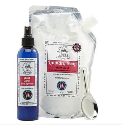 Shabby Chick Handcrafted Laundry Kit - Ylang-Ylang Orange/Eucalyptus Scent/36 oz