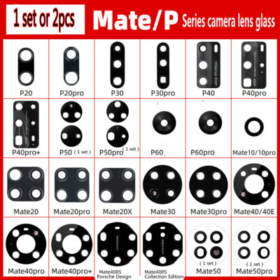 Rear Back Camera Glass Lens For Huawei Mate 40 20 P30 P40 P50 pro 