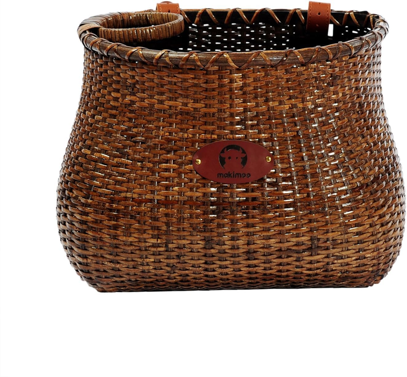 Bike Basket for Women'S Beach Cruiser or Scooter the Original Wicker Bicycle Bas