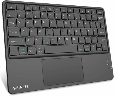 10'' Wireless Bluetooth Keyboard with Touchpad for iPad Samsung Tablet Android