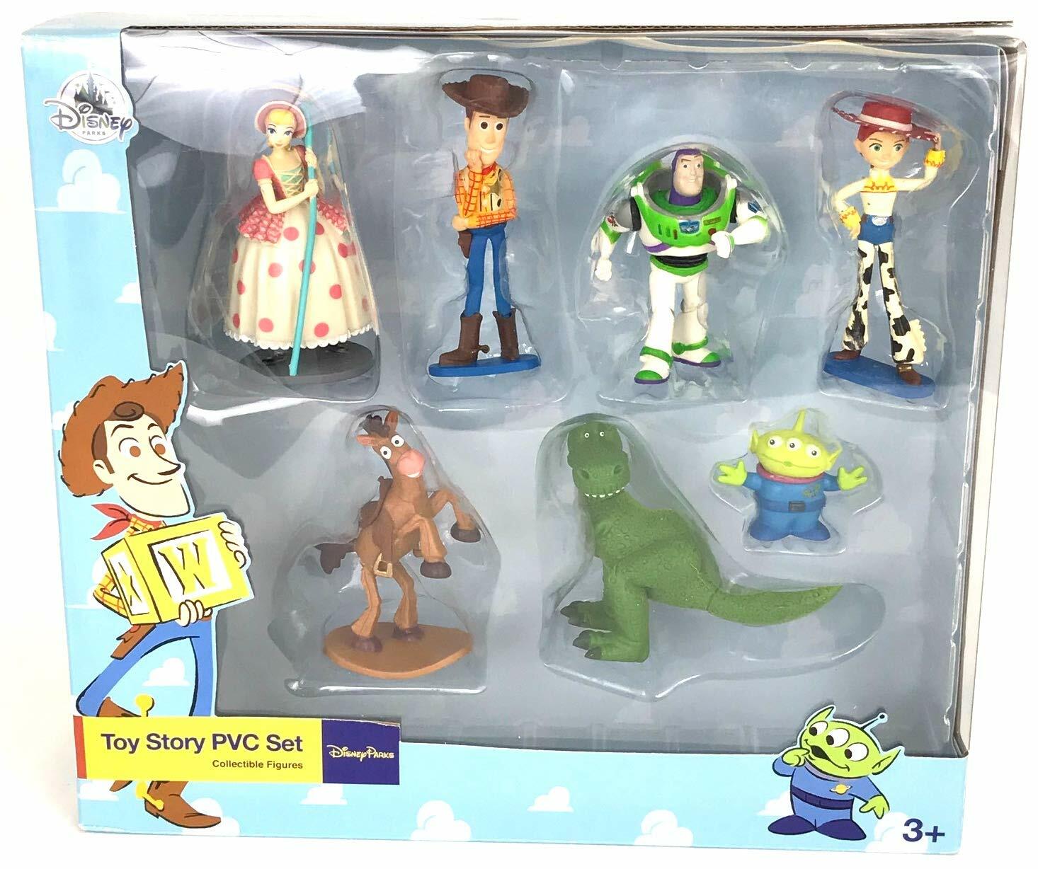 Toy Story PVC 7 Figure set： Buzz, Woody, Little Green Man