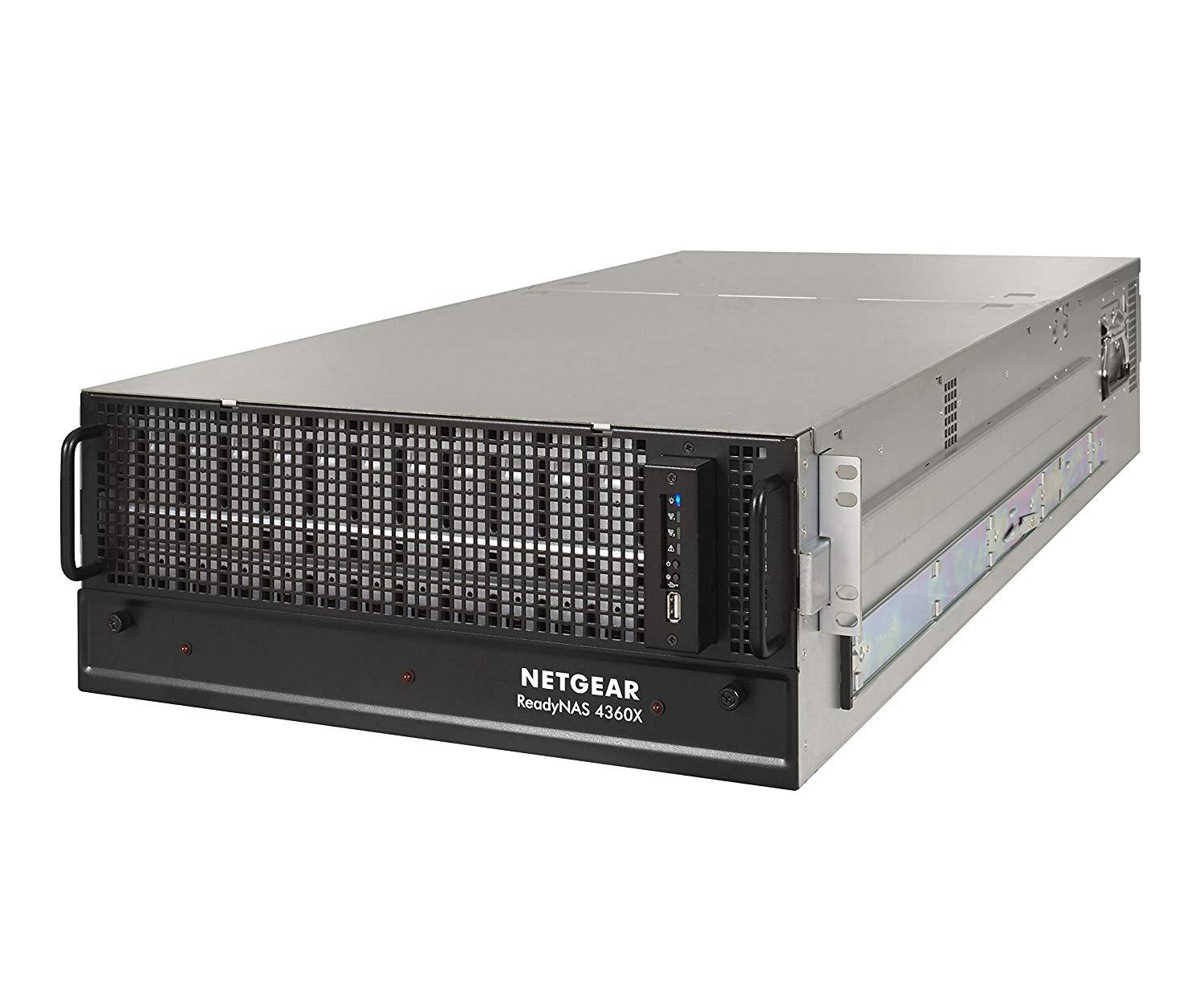Netgear RR4360X ReadyNAS 4U 60 bay Network Attached Storage NAS SMB 50% off!