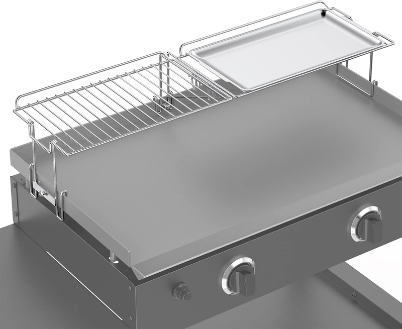 Warming Rack Tray for Blackstone 28 Inch Griddle Foldable Upper Cooking