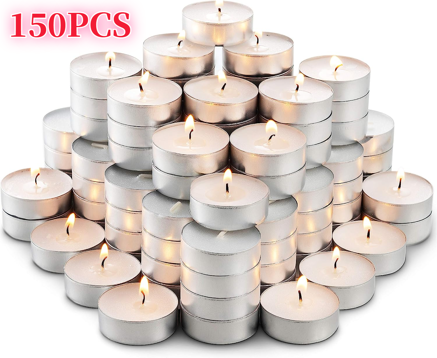 Lights Candles In Bulk 4hr Burn Time Tealight Candle