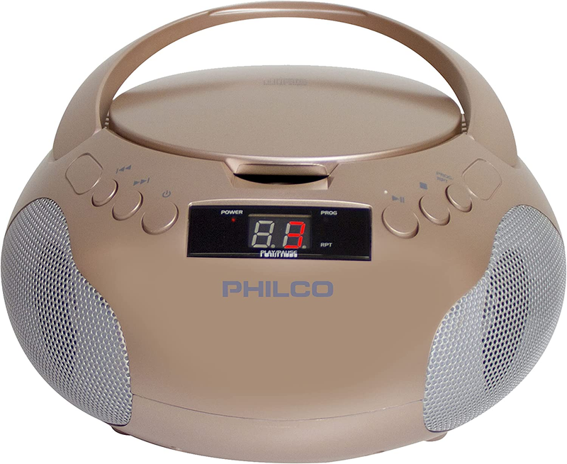 Boombox With Speakers And Am Fm Radio Rose Gold Boom Box Cd 