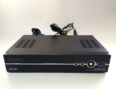 Sonicview SV-360 Elite PVR Two Tuner Digital Satellite Receiver FTA No Remote