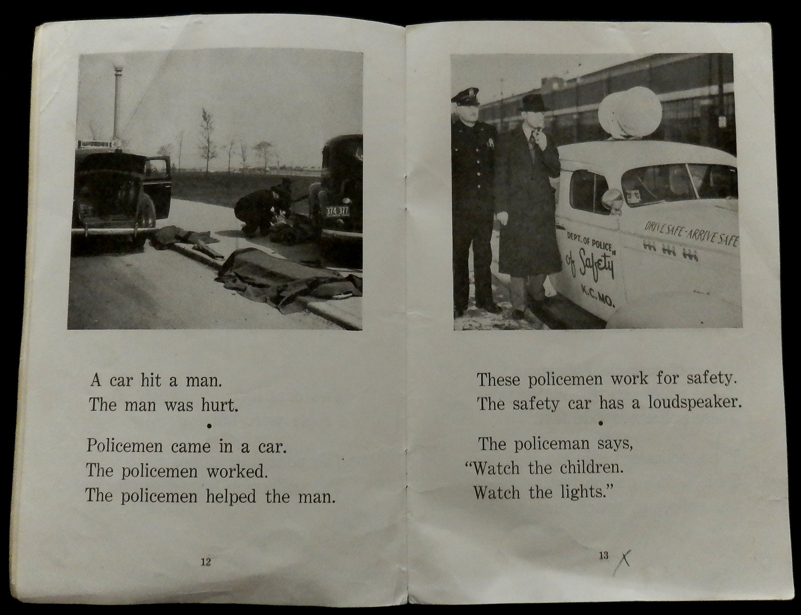 POLICEMEN by ELEANOR M JOHNSON (1941) Unit Study Book # 102 Actual Photos