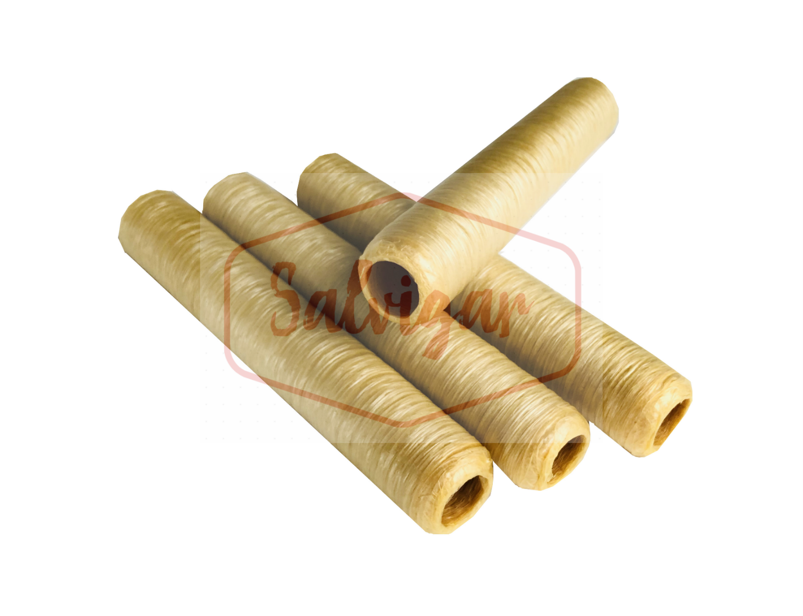 Collagen Casings Dry 20mm / 50ft for stuffing 49 Lb 360 sausages 4 sticks