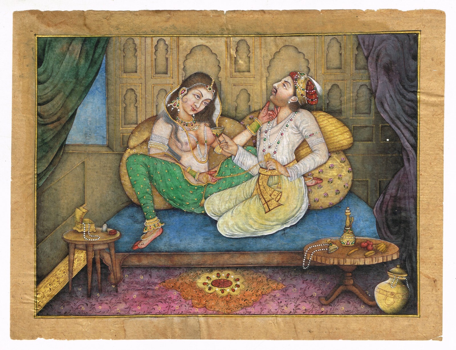 洋書 Indian Love Paintings Indian Love Paintings