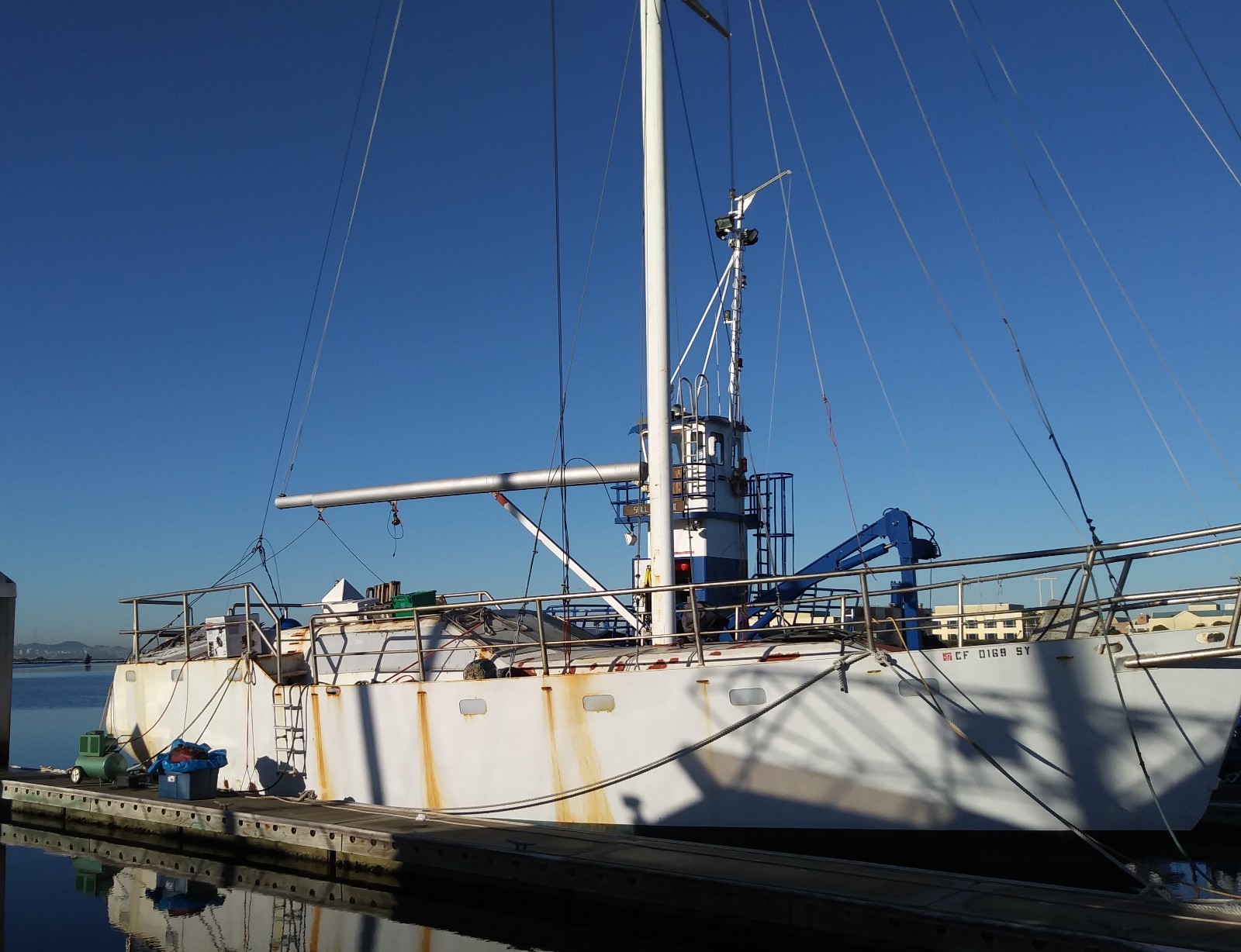 2009 Bruce Roberts Voyager 452 60' Steel Sailboat - California