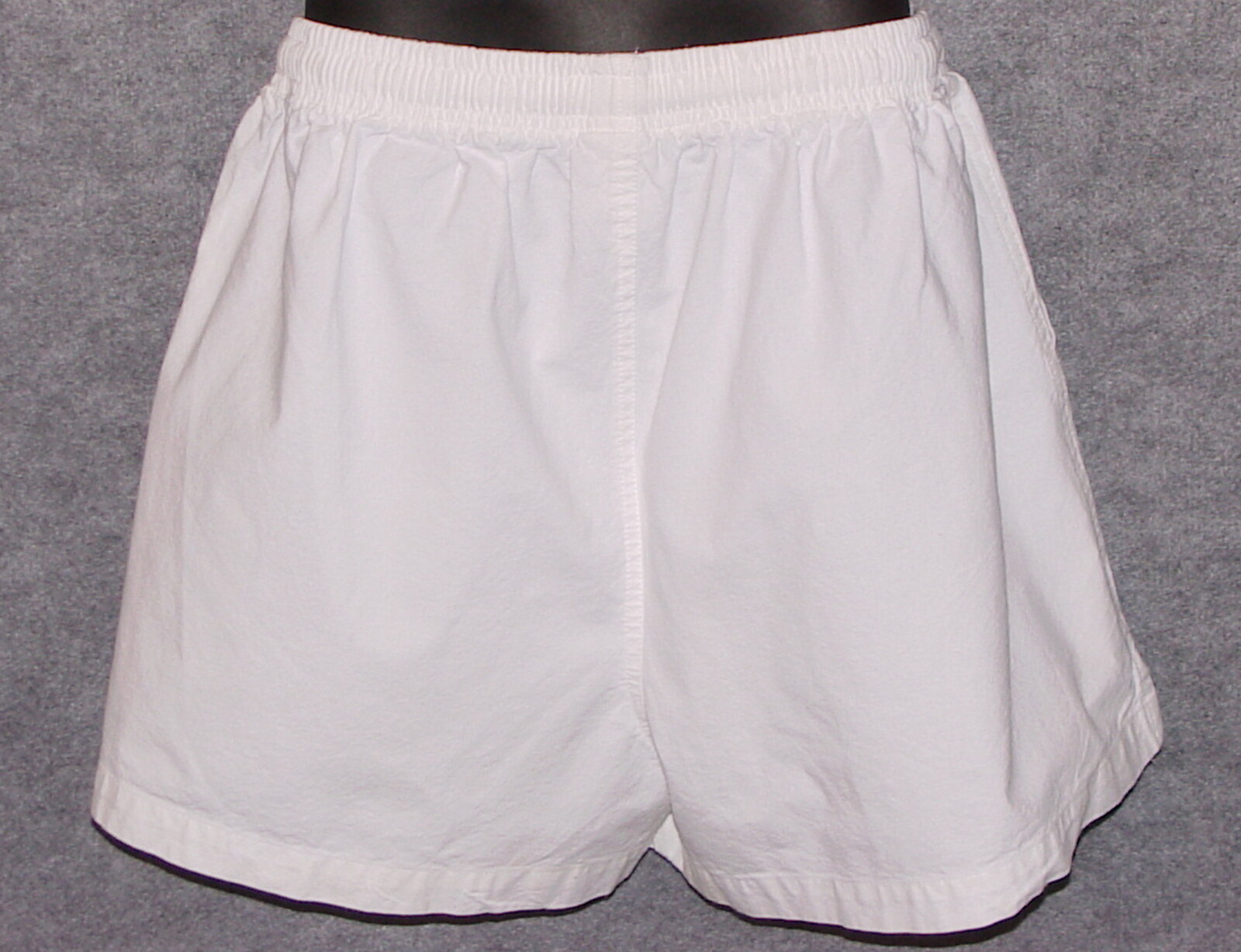 Vintage 90s VUARNET France SHORT SHORTS White 100% Cotton NEW Old Stock No Tags